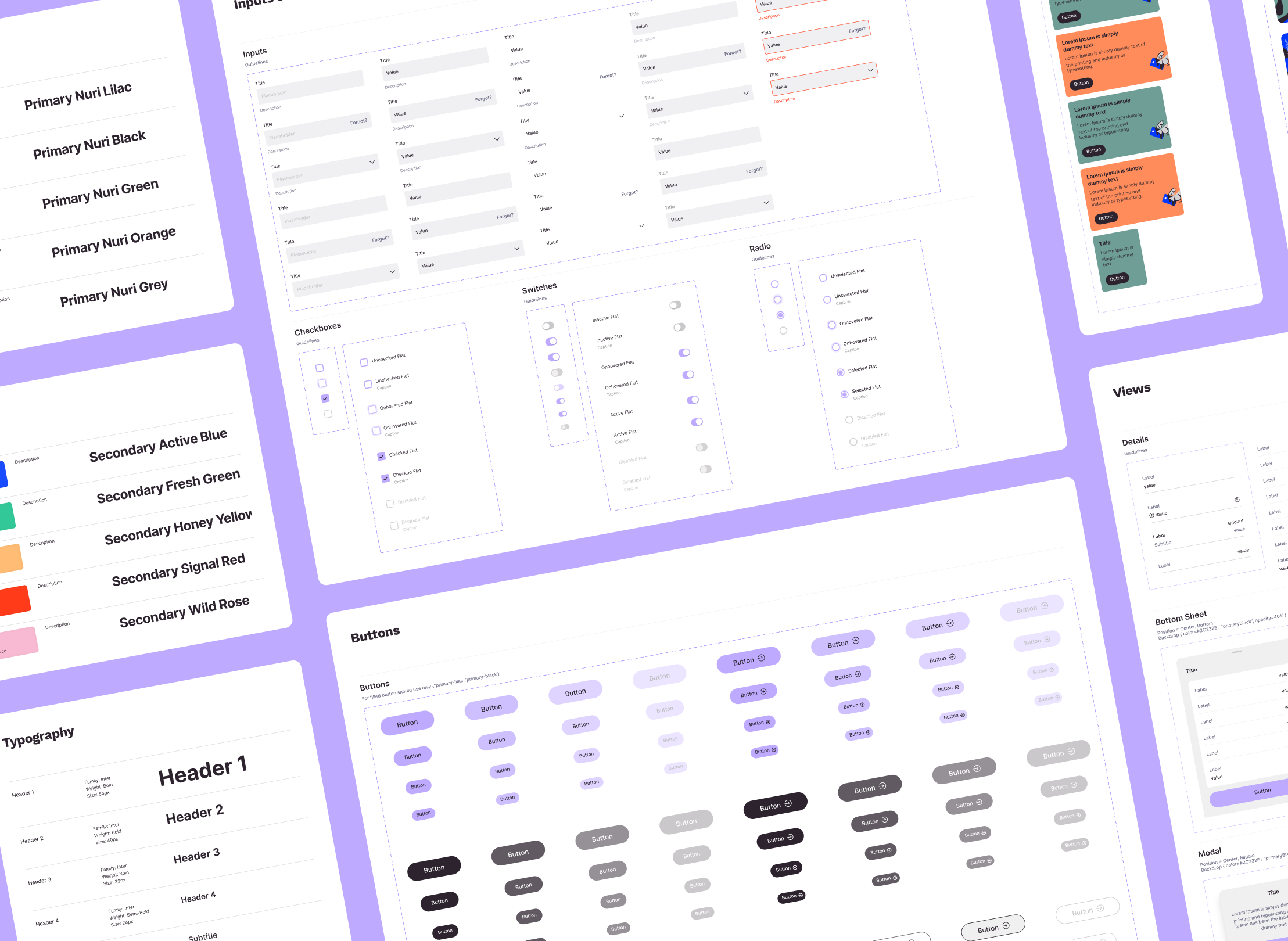 Nuri design system overview